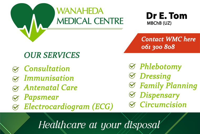 Wanaheda Medical Centre advert on APGAR Maternity Hospital website